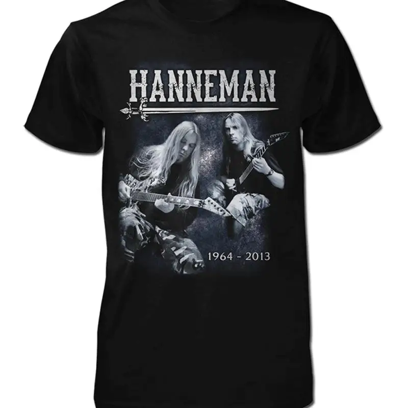 القاتل عازف الجيتار جيف هانيمان تي شيرت أسود تي شيرت جميع الأحجام S 5Xl TA5778 #1