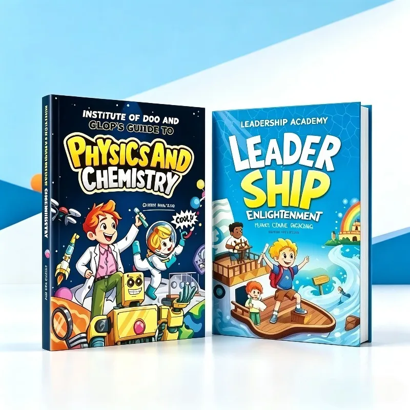 2 Books Set Fun STEM Physics and Chemistry Educational Picture Book for Kids Children Science Learning Reading Gift Hardcover
