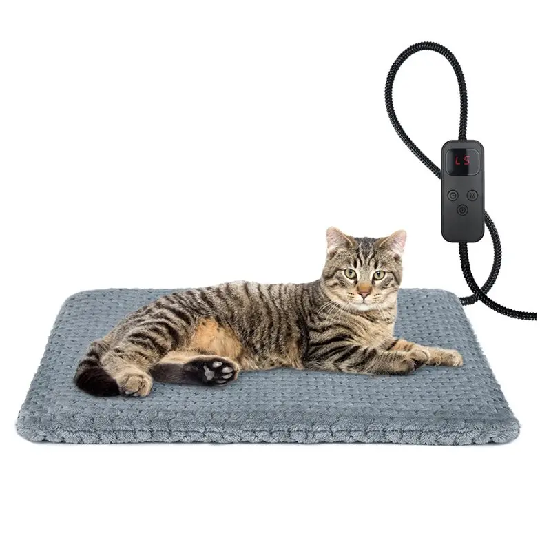 

【PUBLICITY】Heating Pad For Cats Dogs Electric Heated Cat Bed Waterproof Adjustable Temperature Pet Heating Pad