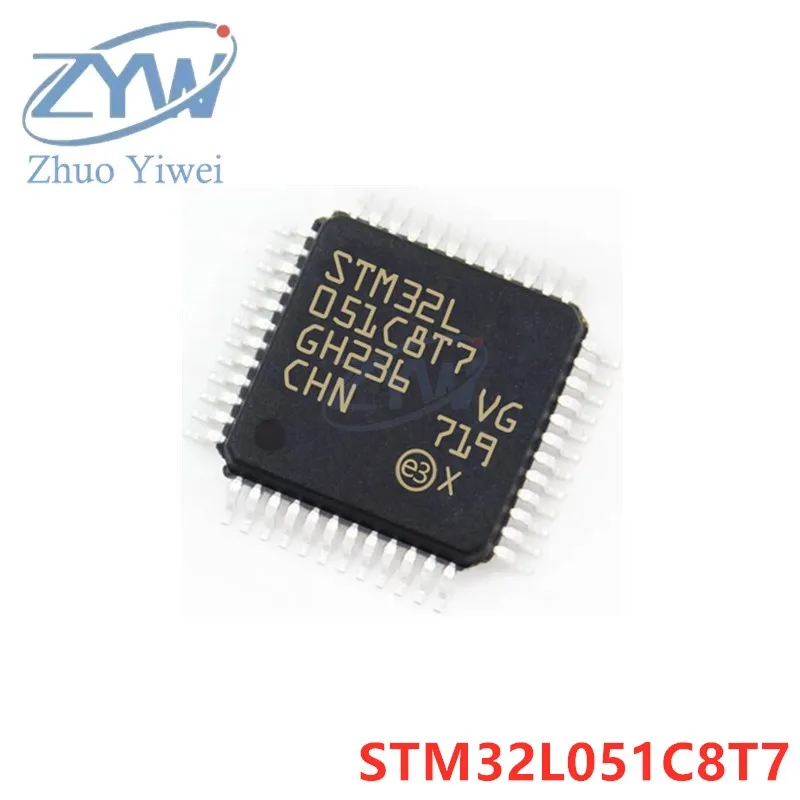 STM32L051C8T7 LQFP-48 STM32L STM32L051 STM32L051C8T 32MHz 64KB ARM Cortex-M0+ chip 32-bit microcontroller MCU New original