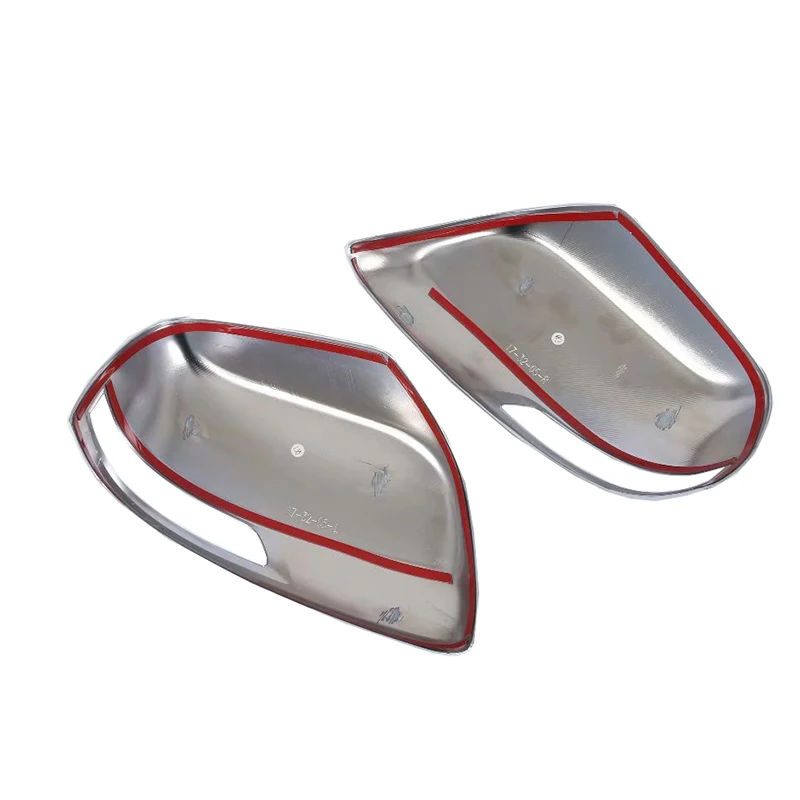 For Toyota Land Cruiser 200 LC200 FJ200 Prado 150 LC150 FJ150 Side Mirror Cover Rear View Overlay Lamp Chrome Car Styling