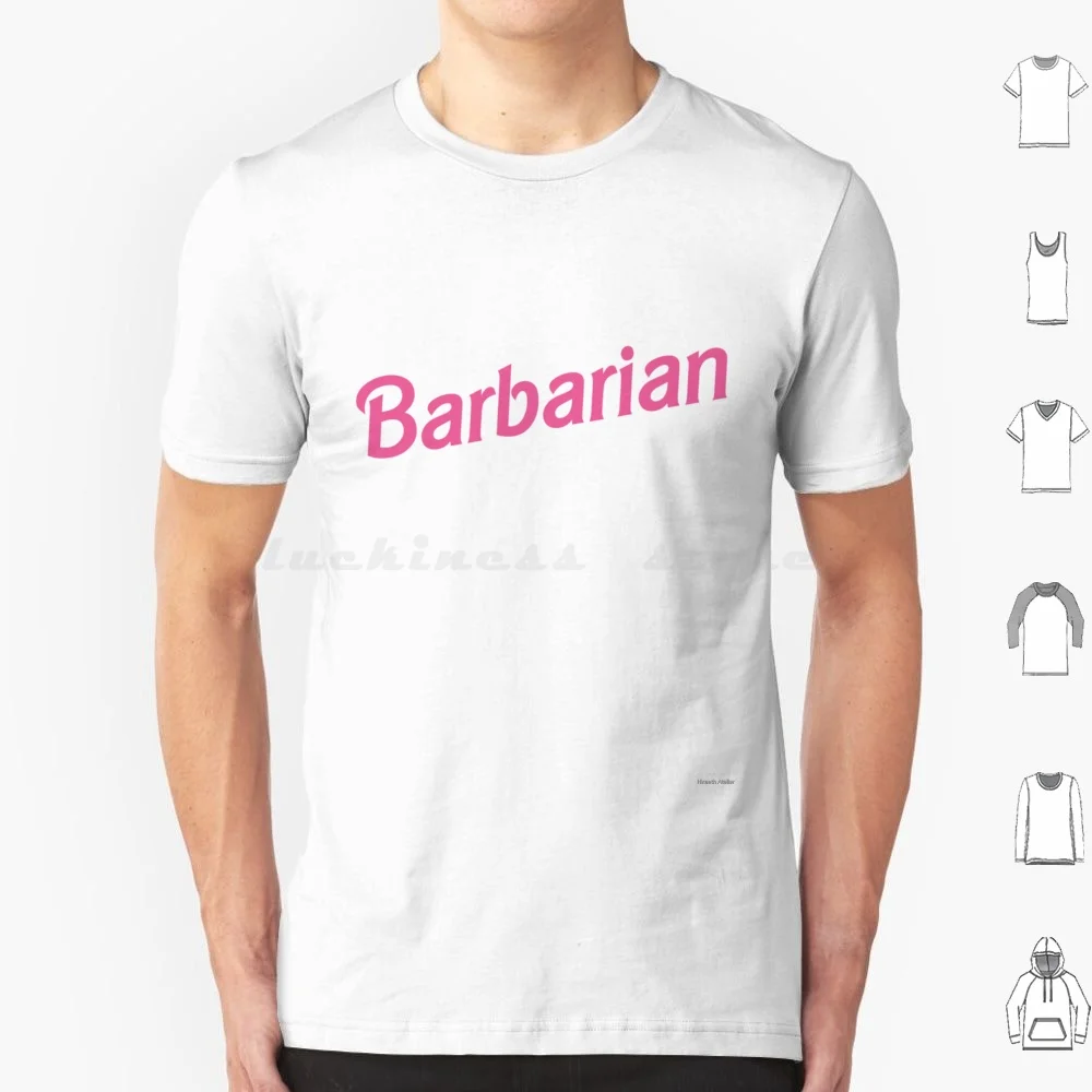 Barb-Arian T Shirt 6xl Cotton Cool Tee Barbarian Dnd And Barb Doll