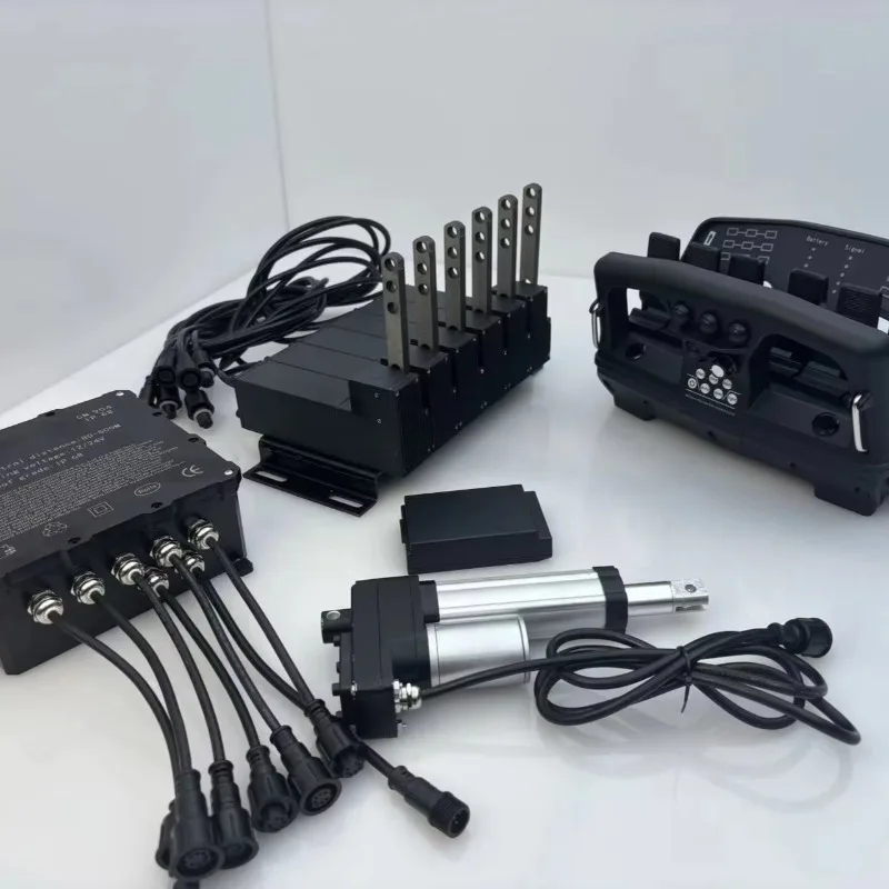 6-Channel wireless remote control for solenoid clutch: waterproof, compatible with hydraulic valves