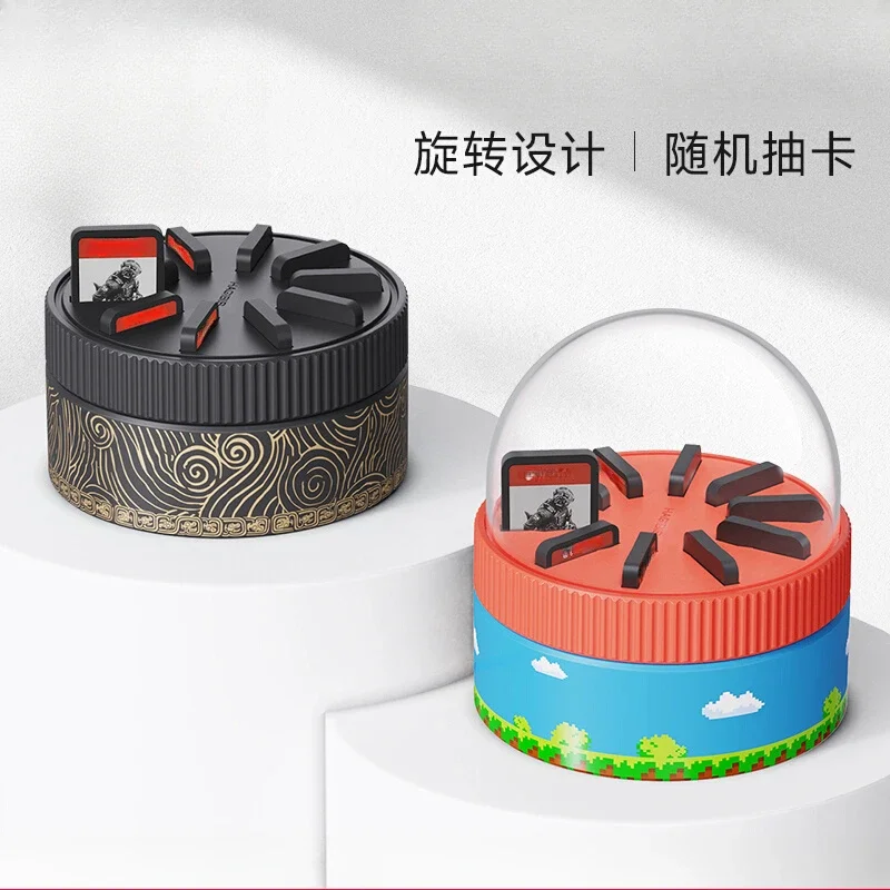 Ns Cassette Storage Box Game Card OLED/lite Card Slot Storage Creative Peripheral Accessories Large Capacity Storage Protective