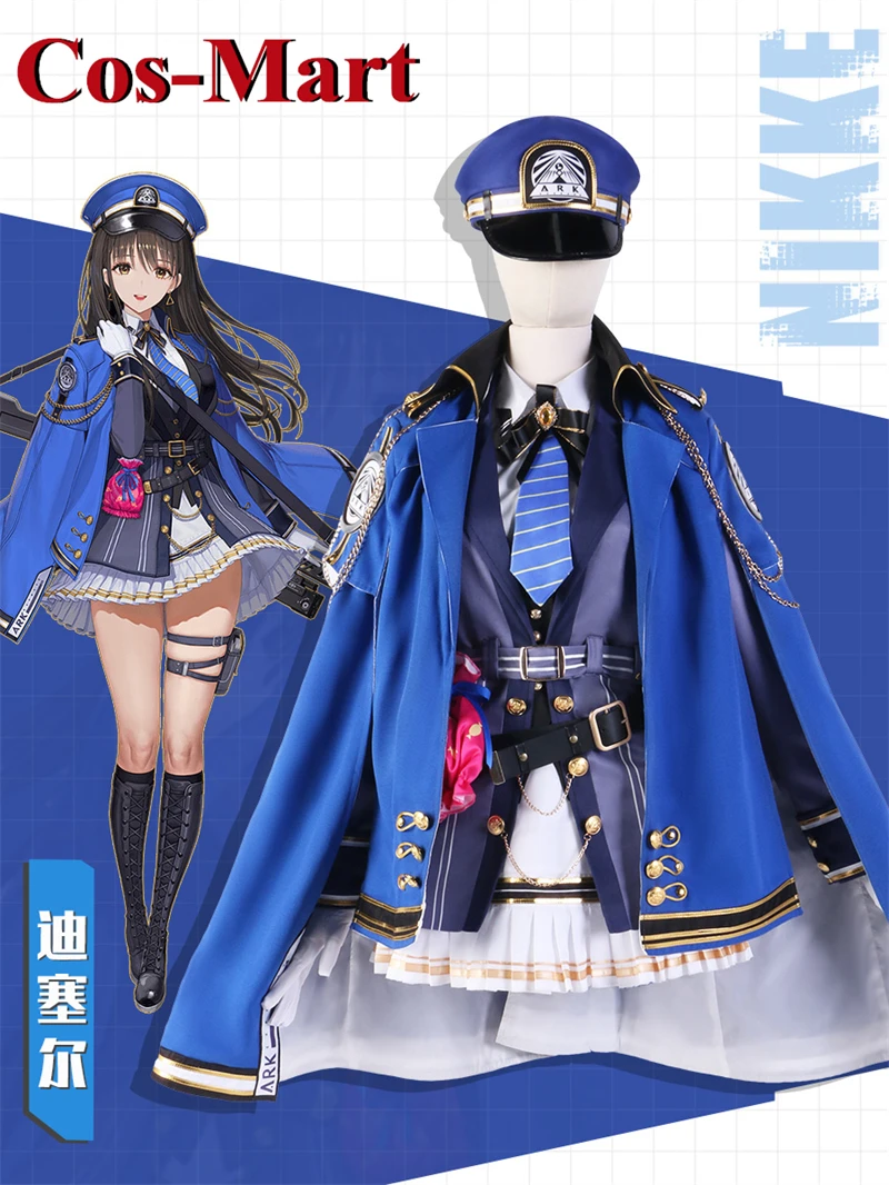 Cos-Mart Game NIKKE Diesel Cosplay Costume Sweet Lovely Combat Uniform Full Set Female Activity Party Role Play Clothing