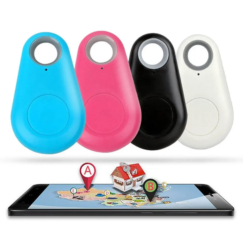 Minirastreador inteligente para perros y mascotas, rastreador GPS con Bluetooth 4,0, etiqueta de alarma antipérdida, bolsa inalámbrica para niños, localizador de llaves para billetera