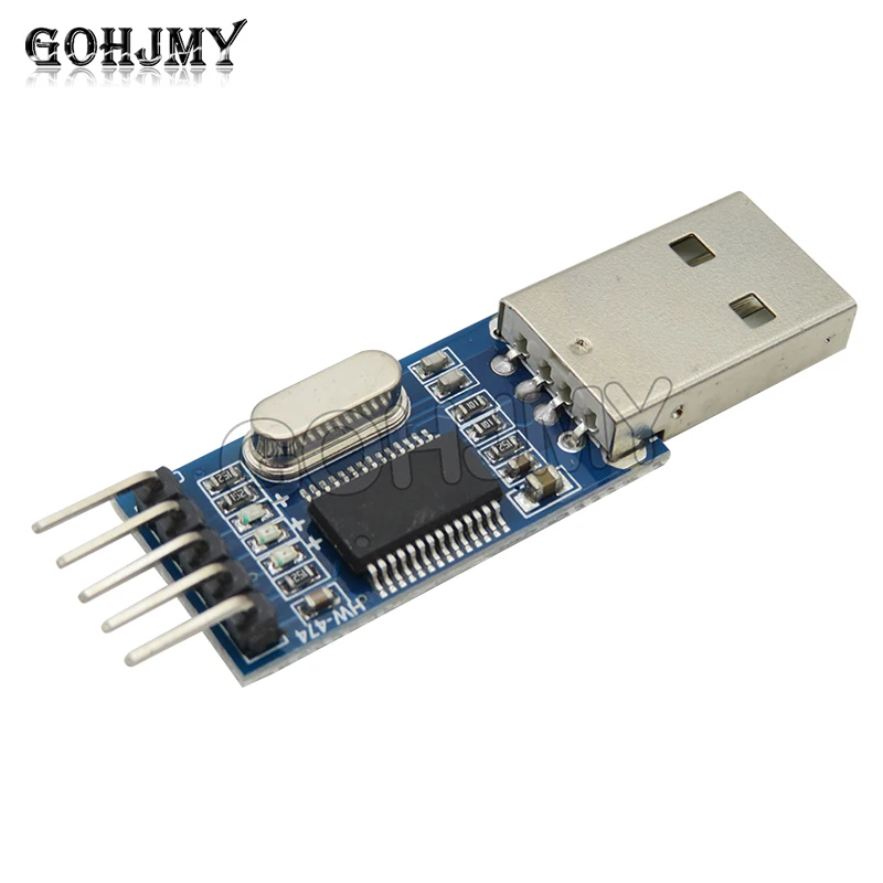 PL2303 USB To RS232 TTL Converter Adapter Module PL2303HX STC Microcontroller Brush Machine Board