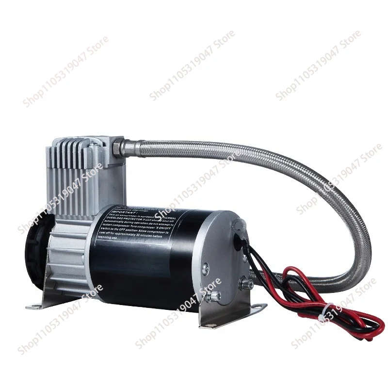 12V/24V 150PSI Car Air Compressor Heavy Duty Vehicle Air Horn Inflation Pump Truck Mount Air Compressor