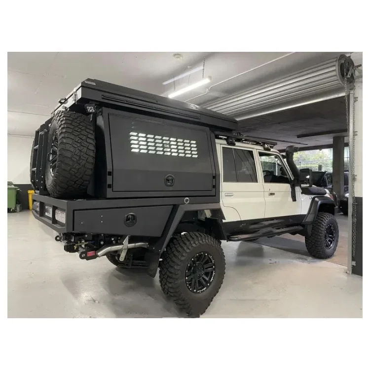 

Customized Factory Direct Sale Waterproof Aluminum Ute Canopy Toolbox for Pickup Canopy Dual Cab Ute Tray and Canopy for Sale