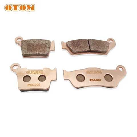 Тормозные колодки OTOM для мотоциклов KTM EXC EXCF SX SXF XC XCF XCWF 125 250 300 350 450 HUSQVARNA FC FE FX TC TE TX (передние и задние)