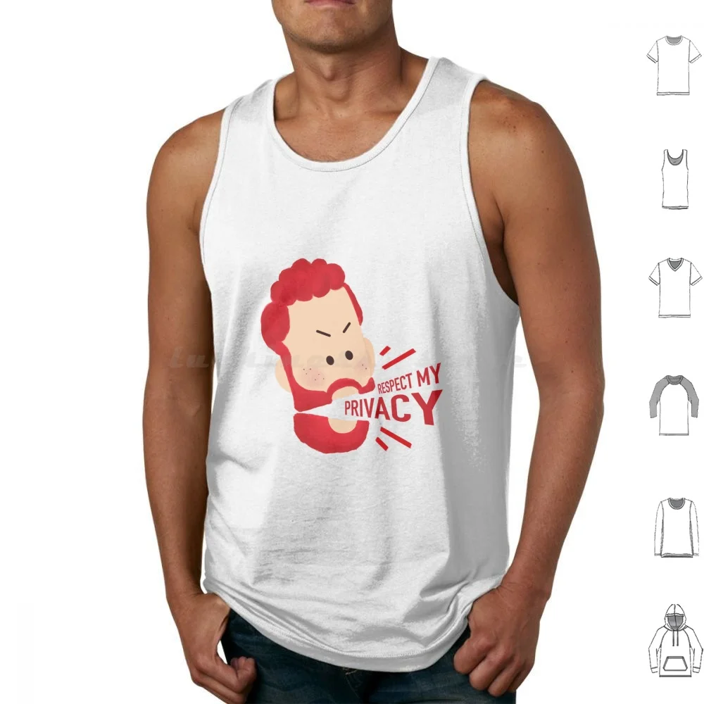 Prince And His Privacy Tank Tops Vest Sleeveless Funny Cartoon Meme Design Comedy Cartoon Prince Harry Season 26 Prince The