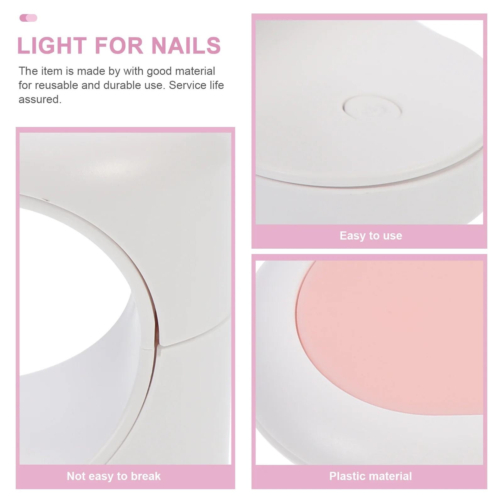 1 مجموعة مسمار أداة فنية شيك تصميم مانيكير مجفف الغراء السريع تجفيف المنزل صالون ملحق ضوء للأظافر مسمار الغراء الخبز مصباح #1