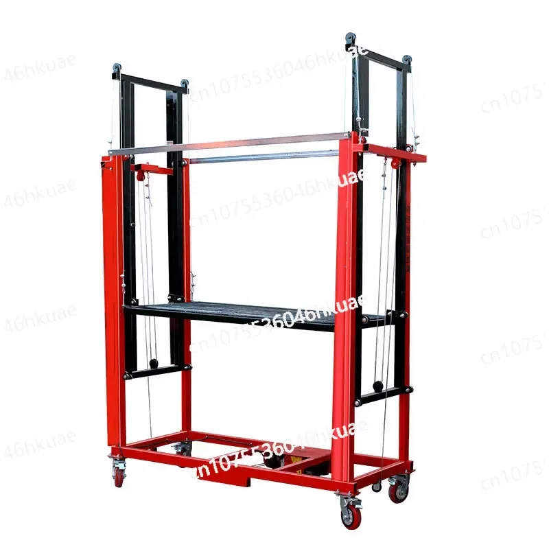 

Electric Scaffolding Lift: Mobile Folding Design, Remote-Controlled Multi-Functional for Construction Site & Home Decoration