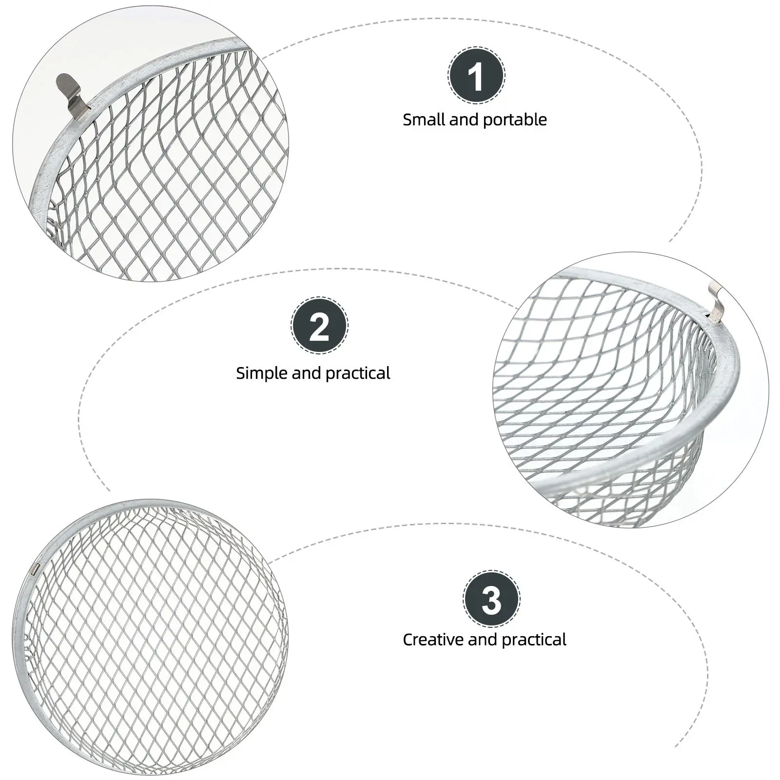 

Reptile Box Lampshade Anti-Scald Heat Light Cover Premium Stainless Material Strong Durable Safe Practical Anti-Scald Lampshade