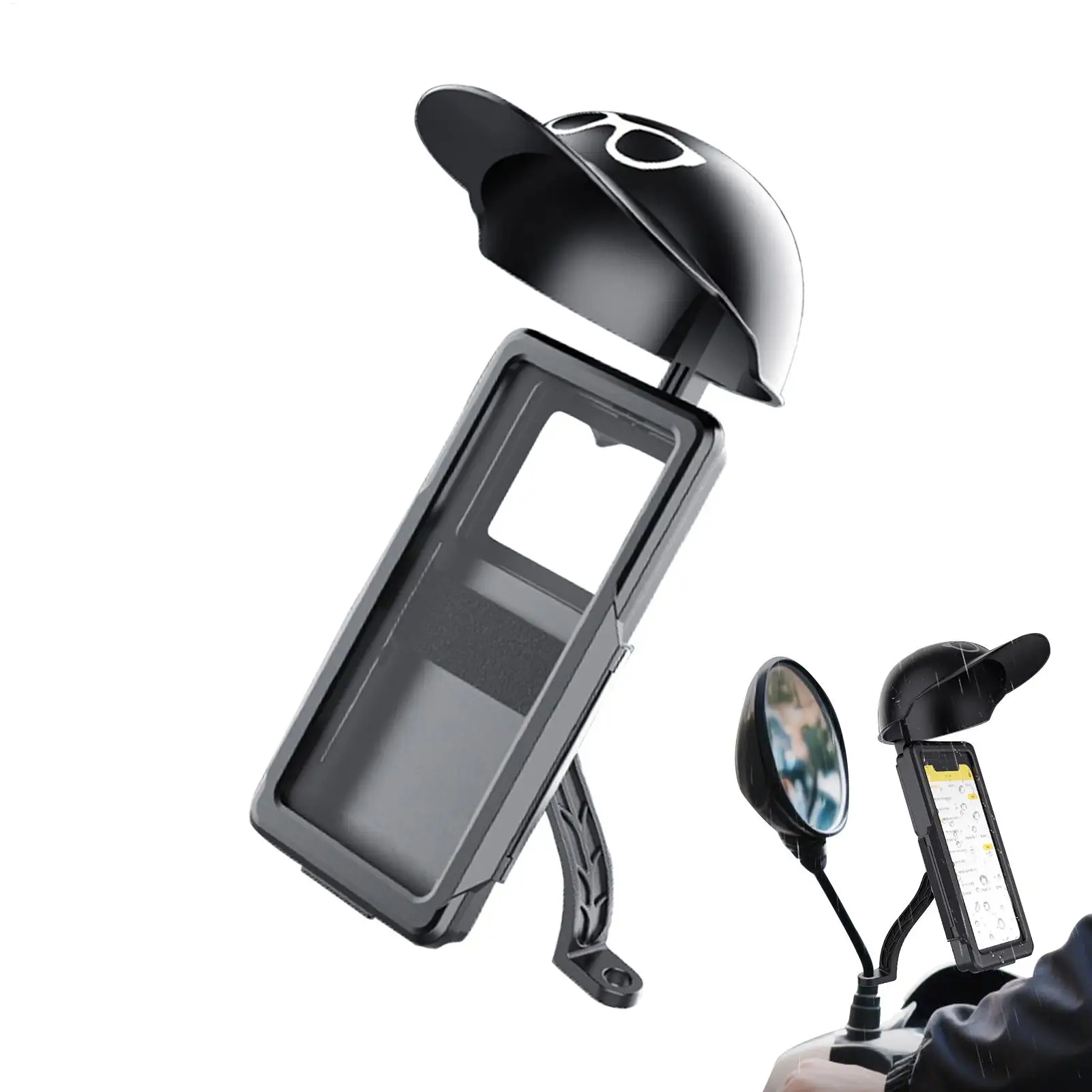 

Крепление для телефона на горном велосипеде, велосипедная шляпа от солнца, кронштейн для крепления мобильного телефона, подставка для женщин и мужчин, езда на мотоцикле, велосипеды, скутеры