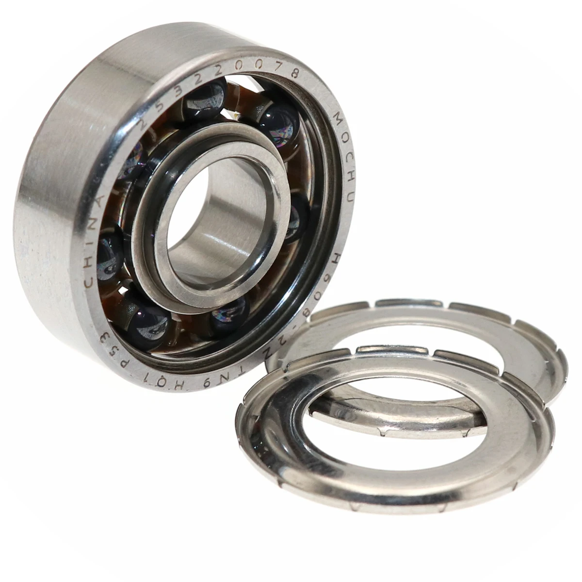 1pc 608 608-2RS1 SS608-2Z SS608 H608 H608-2Z TN9 HQ1 P53 8x22x7 MOCHU Hybrid Bearings
