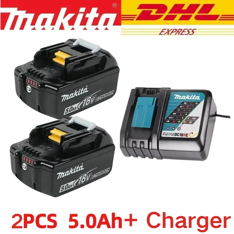 ✔Works with BL1815 BL1830B BL1840 BL1850, Original Makita BL1860 18 Volt 6.0Ah Li-ion Battery LXT Cordless Tools