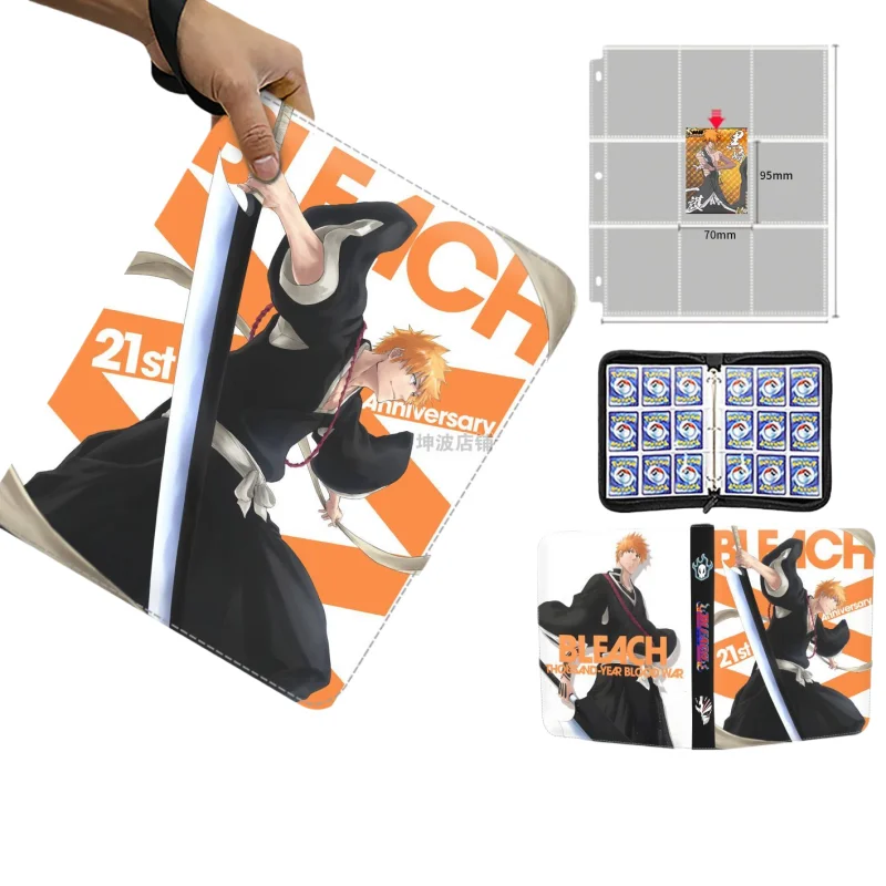 

Bleach Game Set Card Book Album Binder Animation Card Holder Children's Fashion High-definition High-quality Luxury Holiday Gift