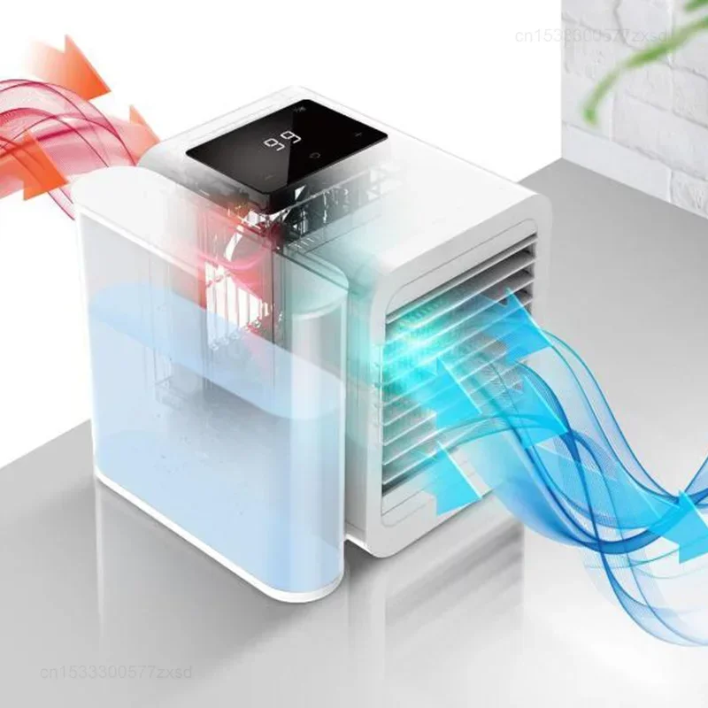 Neue xiaomi micro hoo tragbare Klimaanlage wasser gekühlte Lüfter Aroma therapie Diffusor schnelle Kühlung Luftbe feuchter Haushalt Desktop-Lüfter