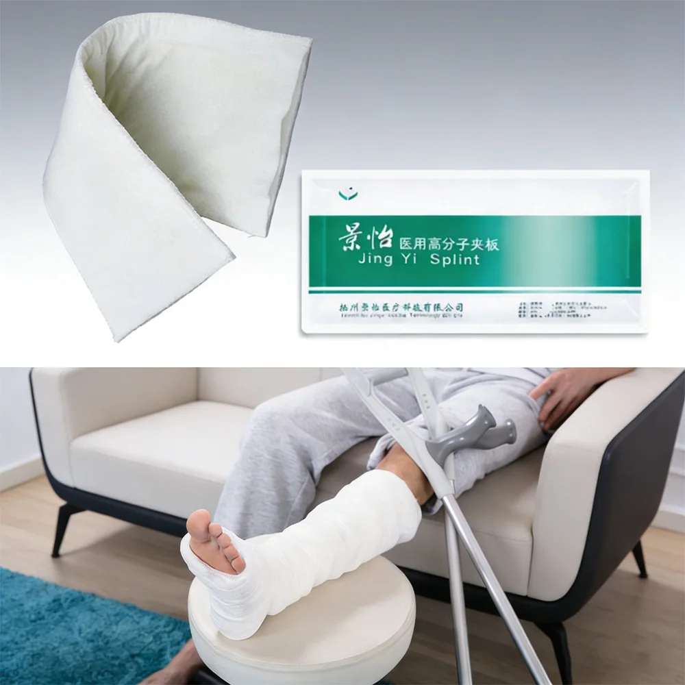 

1Pc Disposable Medical Polymer Gypsum Splint For Fixation Orthopaedic Fracture Orthopedic Polymer Splint Support Holder Strip