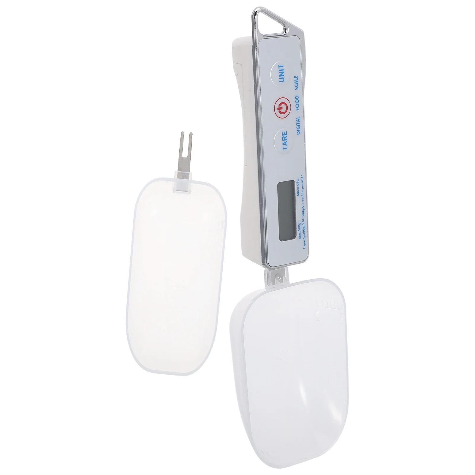 

1Set Digital Spoon for Cooking Baking Measuring with Scale Clear LCD G Oz Ct Dwt Readings Detachable Head Kitchen Weighing