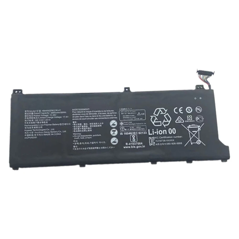 Imagem -03 - Brandnew Genuíno Original Hb4692z9ecw41 15.28v 56wh Bateria do Portátil para Huawei Matebook d 1453010tvs Honra Magicbook 14