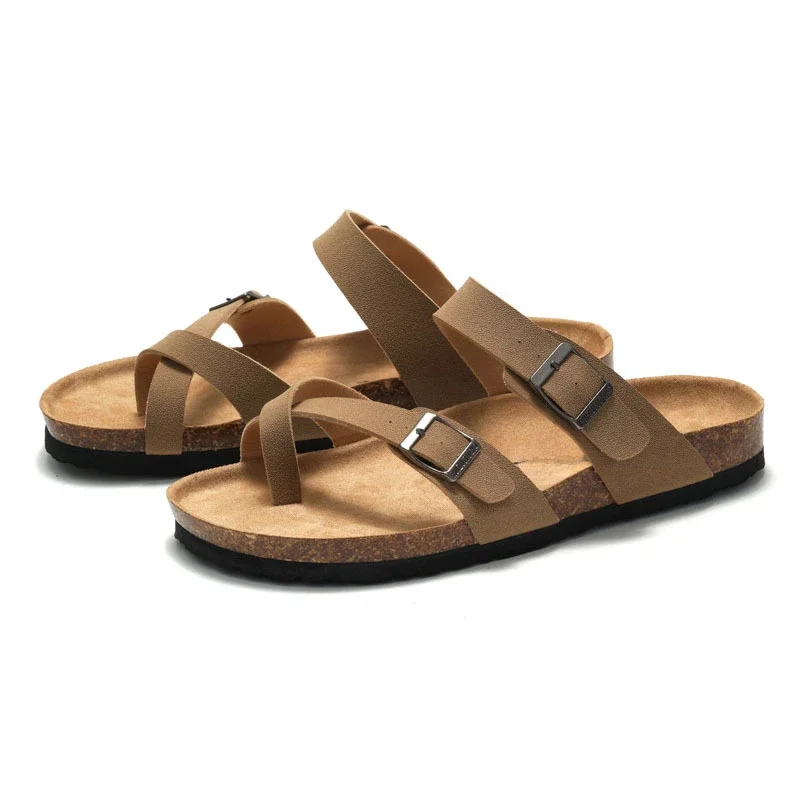 Summer Open-toe Breathable and Comfortable Sandals Casual Flat-soled Lightweight Wear-resistant Women's Slippers Zapatos Mujer