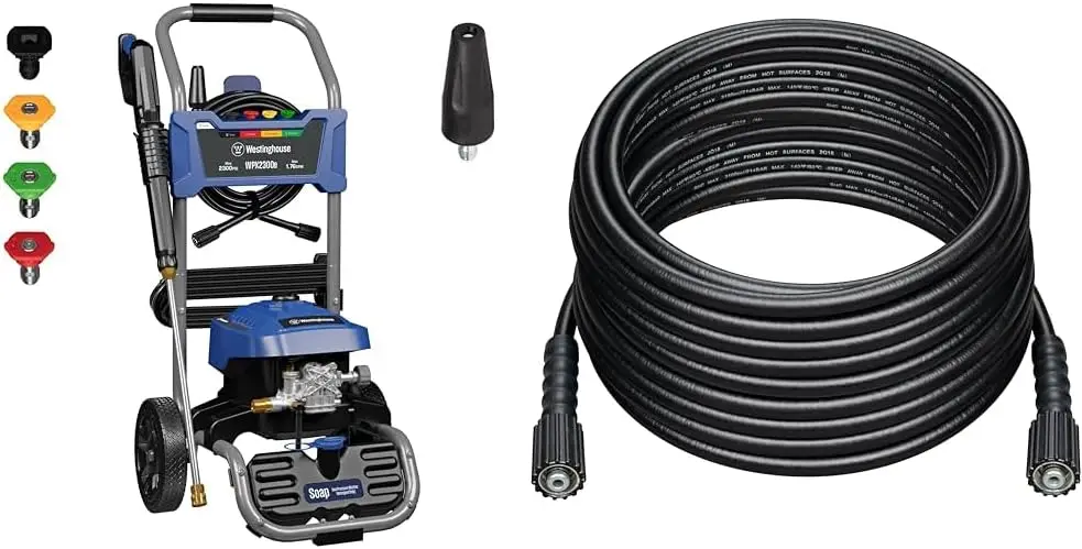 

Electric Pressure Washer 2300 PSI 1.76 GPM Bundle with 50 ft Hose for Pressure Washers
