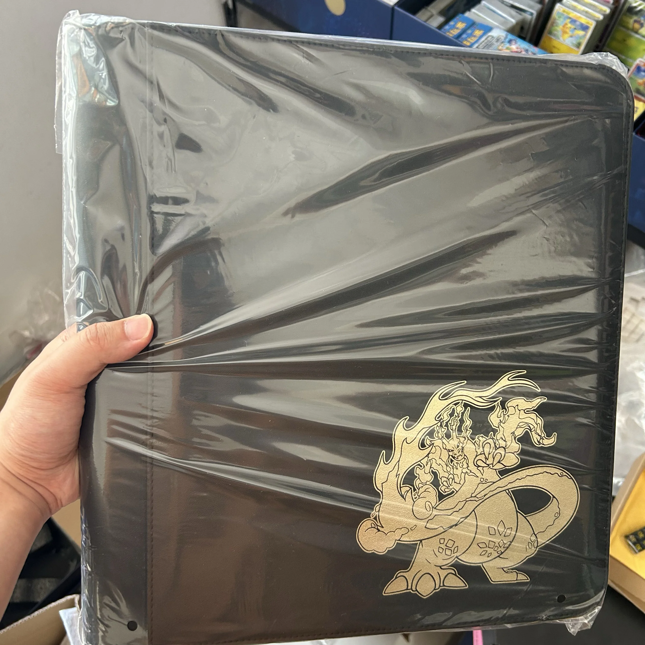 In Stock PokéMon Game PTCG Card Chinese Ibrahimovic Advanced Eeveelution Protection Register Card Book Collection Gifts Toys image 3
