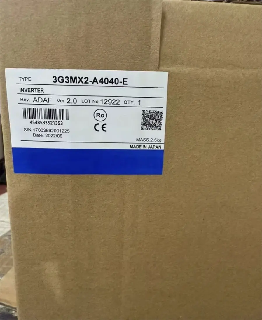 Brand new 3G3MX2-A4040-E 3G3MX2-A4075-ZV1 One-year warranty