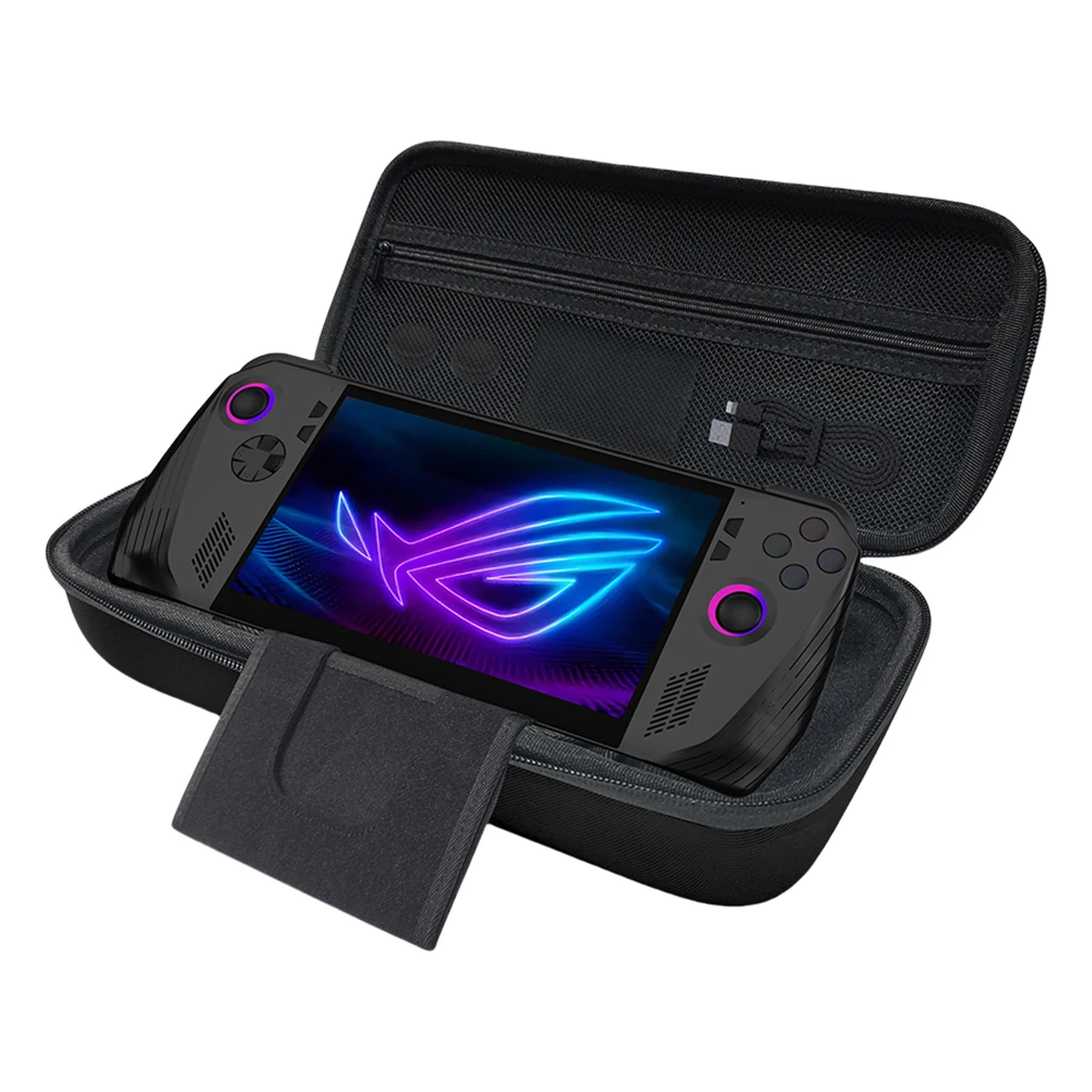 

EVA Hard Carrying Case Anti-scratch Travel Protective Case Shockproof with Mesh Pocket for Asus ROG Ally/ROG Ally X Game Console