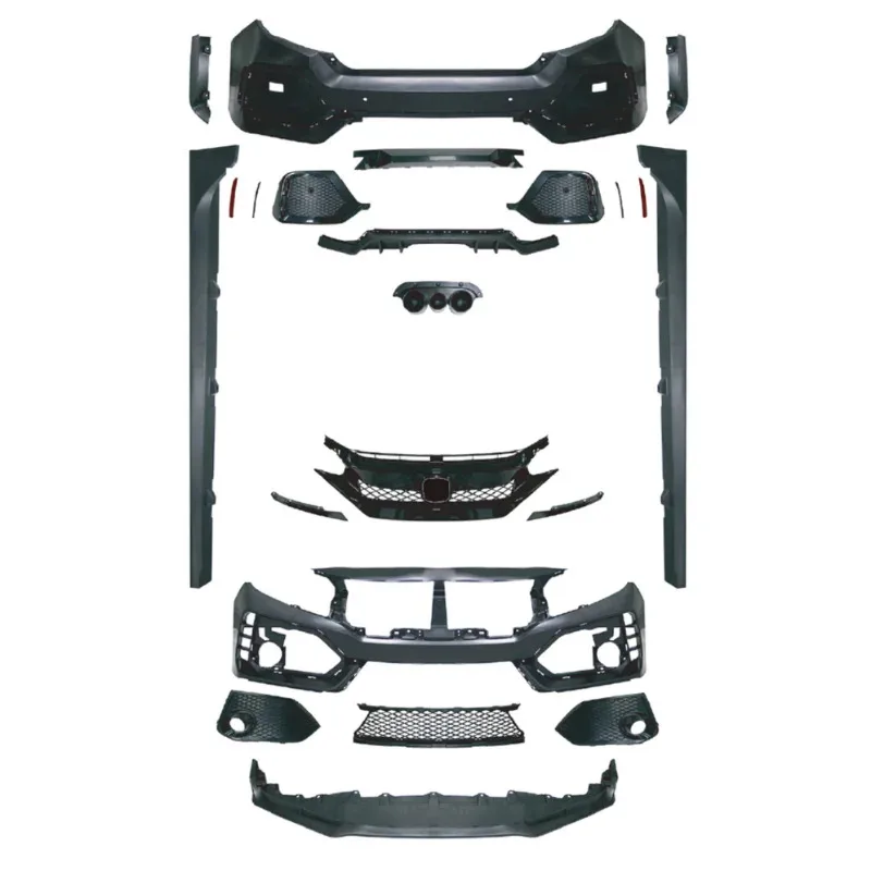 

Новинка 2025 года, автомобильные бамперы в стиле Typer, детали кузова Sui для hd cv Hatchback 2016-2021 и обновление седана