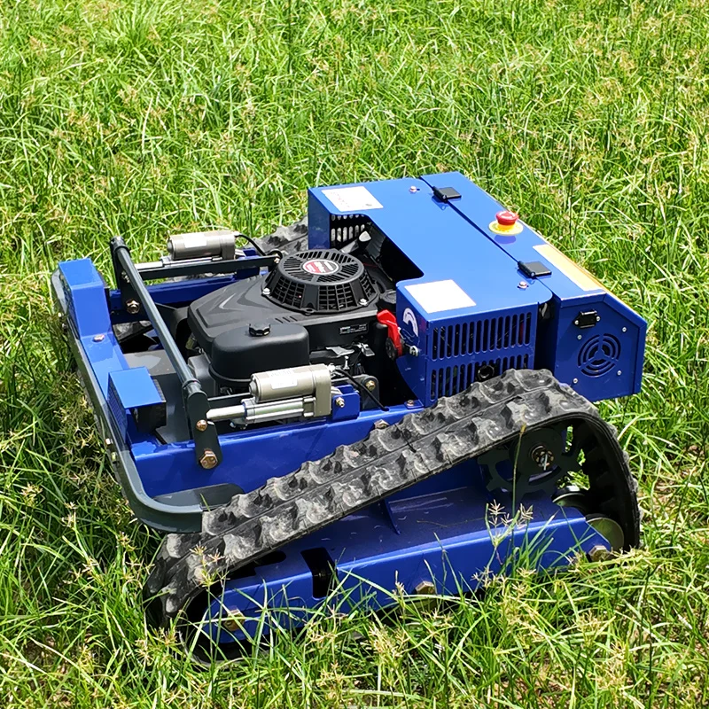 Cortador de grama com controle remoto personalizável - Cortador de grama todo-o-terreno com giro zero e motor de ciclo de quatro tempos para uso externo