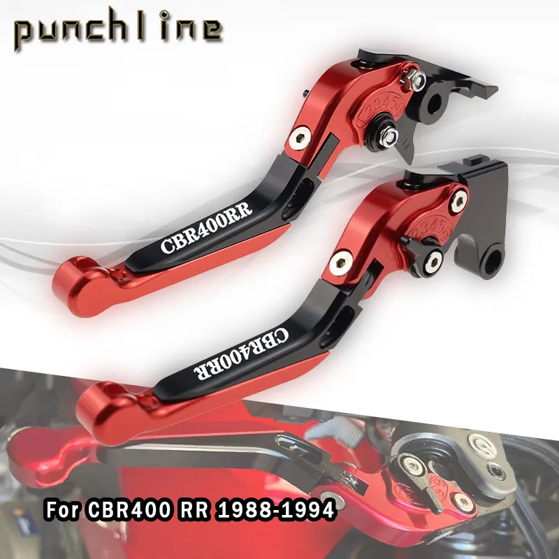 

Fit For CBR400RR 1988-1994 Folding Extendable Brake Clutch Levers For CBR 400 RR CBR400 RR Motorcycle CNC Accessories Handle Set