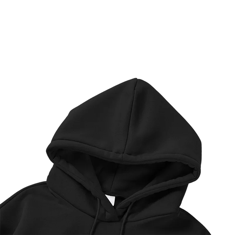 طقم هوديس وسراويل رياضية أساسية من الصوف للجنسين ملابس رياضية للركض بدلة رياضية من الصوف الأساسي للرجال