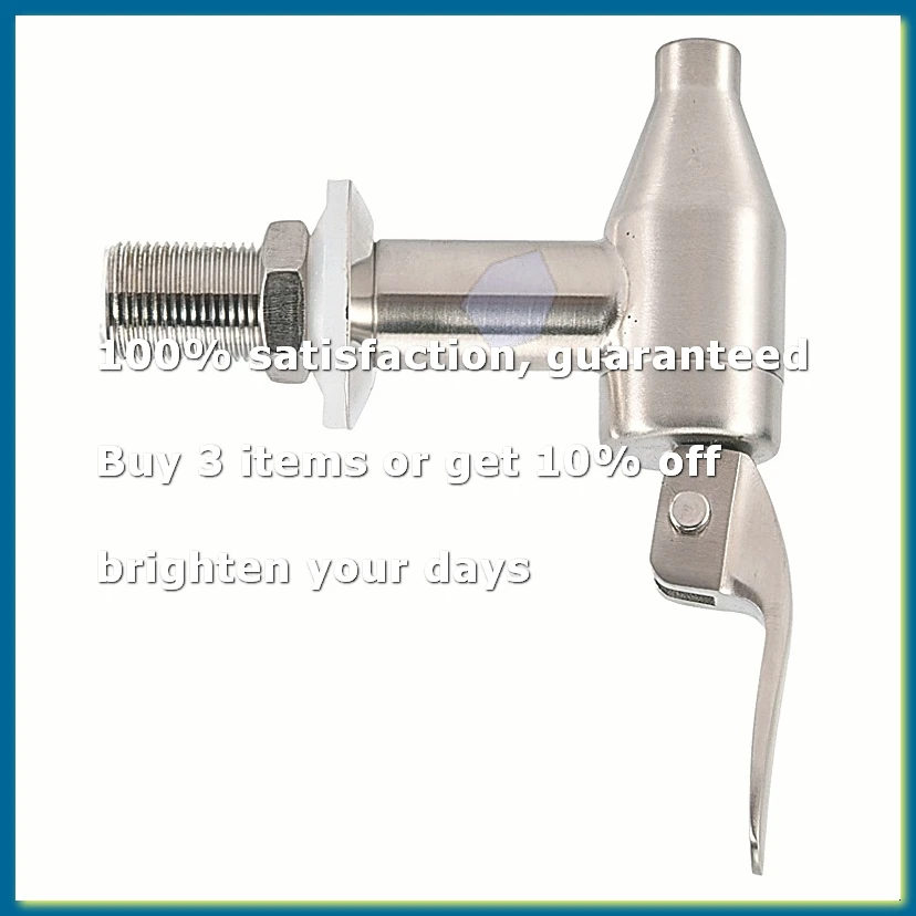 Beverage Dispenser Replacement Spigot,Stainless Steel Polished Finished, Water Dispenser Replacement Faucet