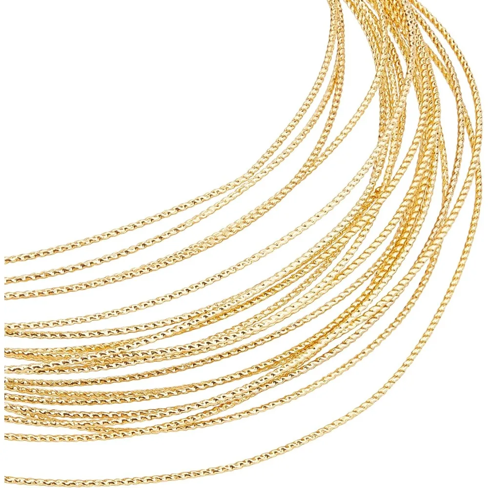 

16.4ft 20 Gauge 14K Real Gold Plated Engraved Twist Gold Wire Textured Copper Wire Half Hard Copper Wire for Jewelry Beading