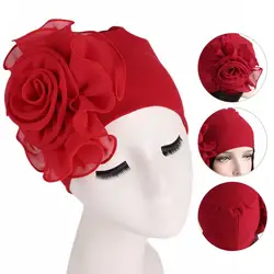 Casual Hat  Delicate Workmanship Lightweight Ladies Cap  Women Dome Turban Cap