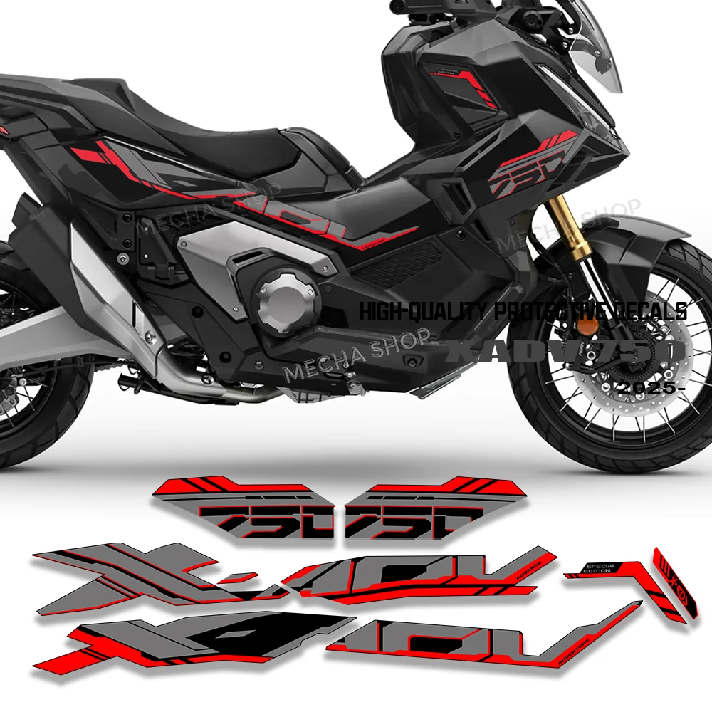 

For XADV 750 X-ADV 750 2025 2026 Motorcycle Fairing Decals Anti-Scratch Body Stickers