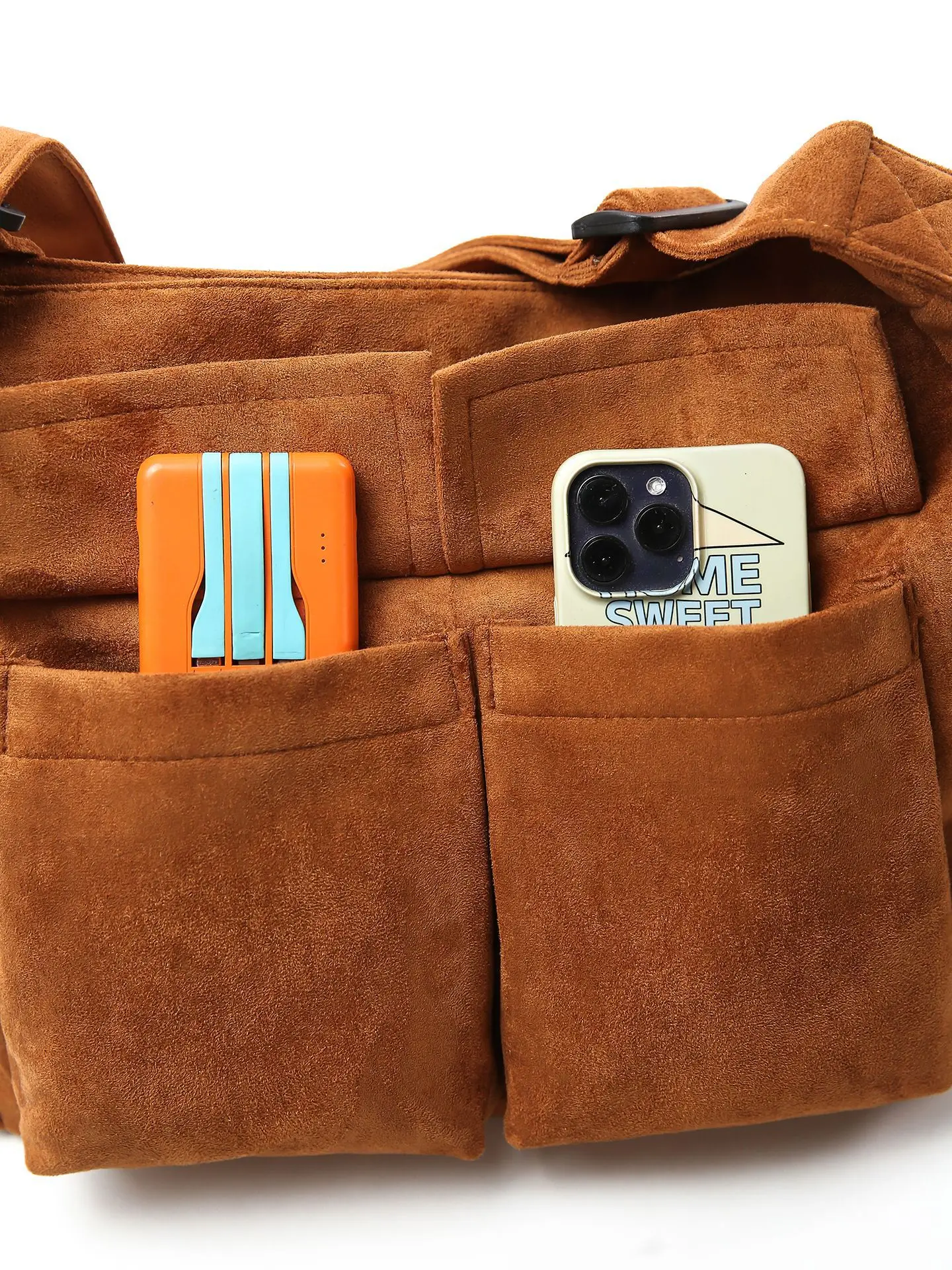 Women Fashion Casual Faux Suede Leather Big Size Crossbody Bag Female Vintage Fashion Street School Book Satchel Shoulder Bag