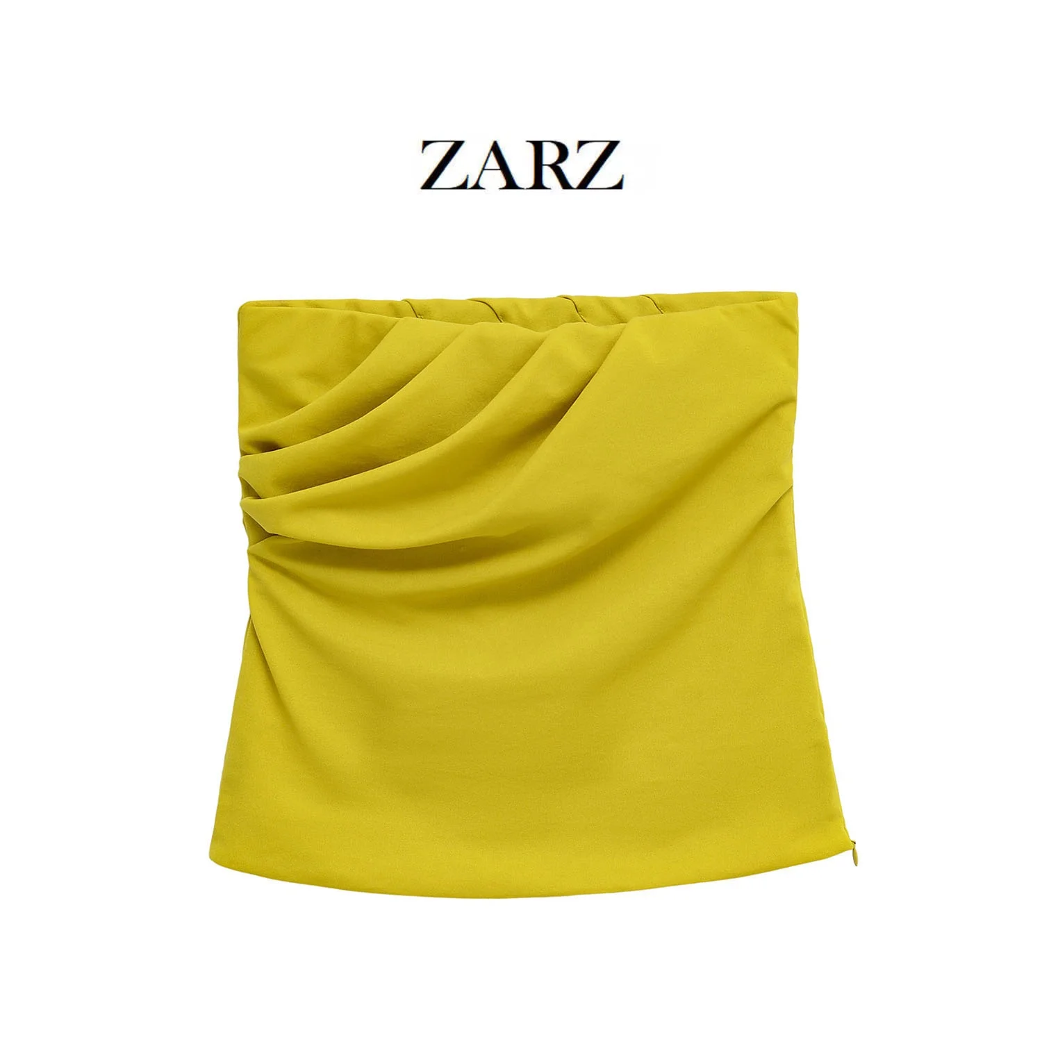 

ZARZ Sli сексуальный топ с колючками и эластичной оберткой на груди, женский модный топ, лето 2022, универсальные однотонные женские премиальные топы