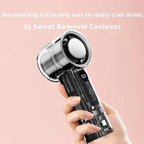 Snabb, hopfällbar kylfläkt FC08, perfekt för utomhussamtal och bergsklättring för att hålla sig sval 10 best sales höghastighetsfläkt - №10