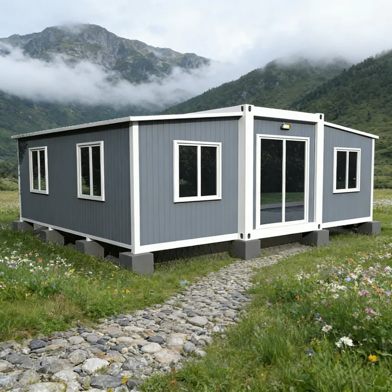 Customizable 2-5 Bedroom Prefabricated Houses Modular Houses and Expandable Container Houses Made in China