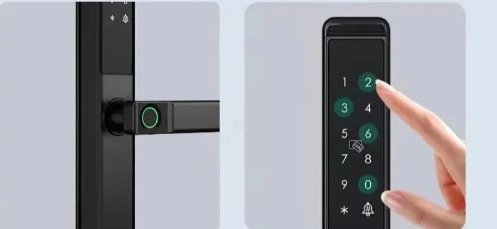 Ttlock Wifi Electronic Smart Door Lock With Biometric Fingerprint Work with Google home Aleax  For home or Hotel