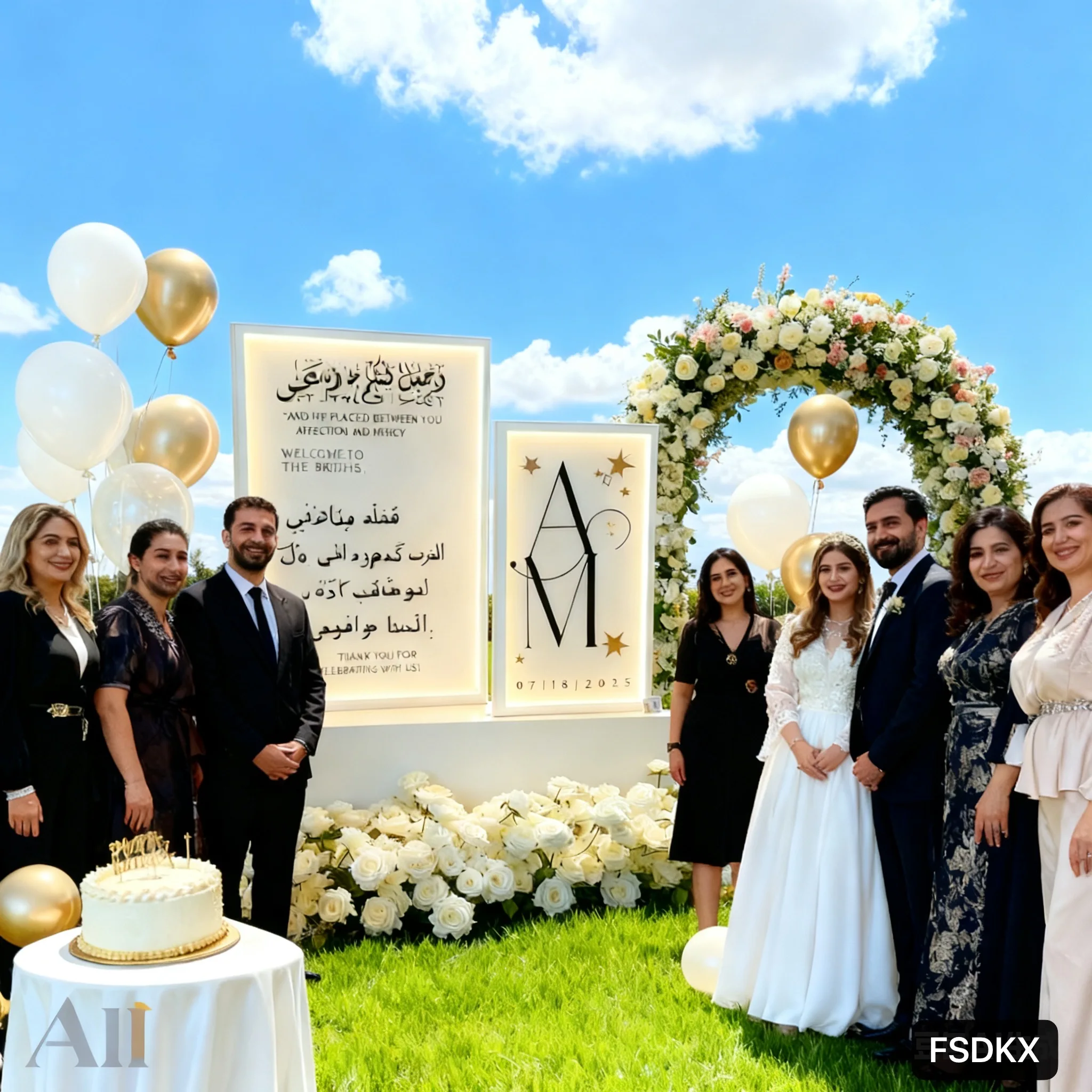 

FSDKX индивидуальный заказ свадебные мероприятия ПВХ свадебный фон на заказ приветственный знак свадебное украшение