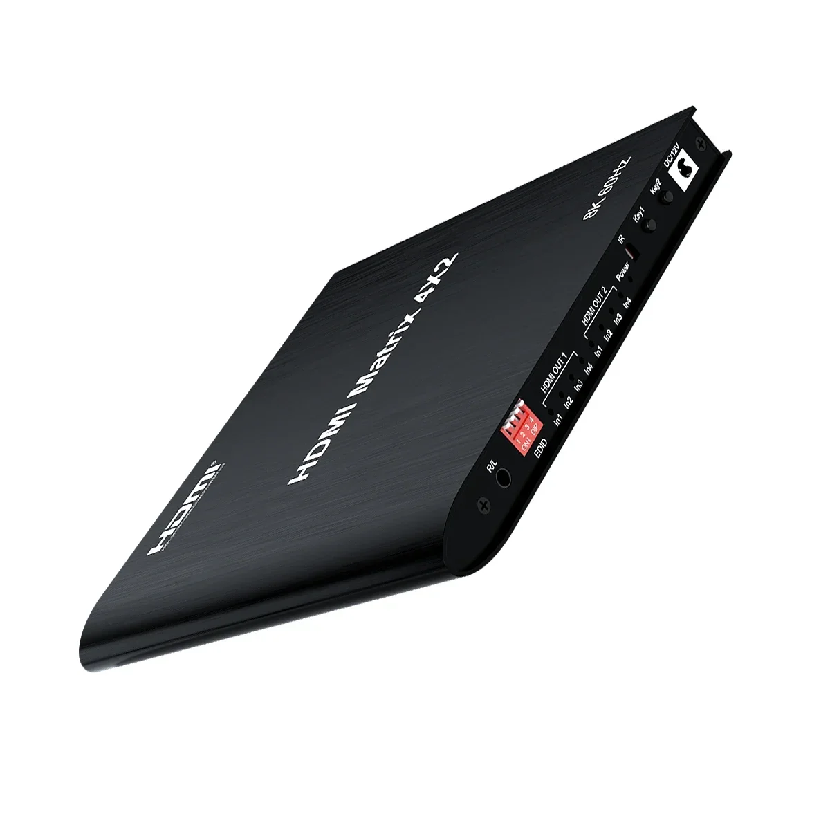 8K 4x2 HDMI Matrix HDMI2.1 4K 120Hz Video Distributor HDMI Switch Splitter 4 in 2 Out for PS4 Camera Computer PC To TV Monitor