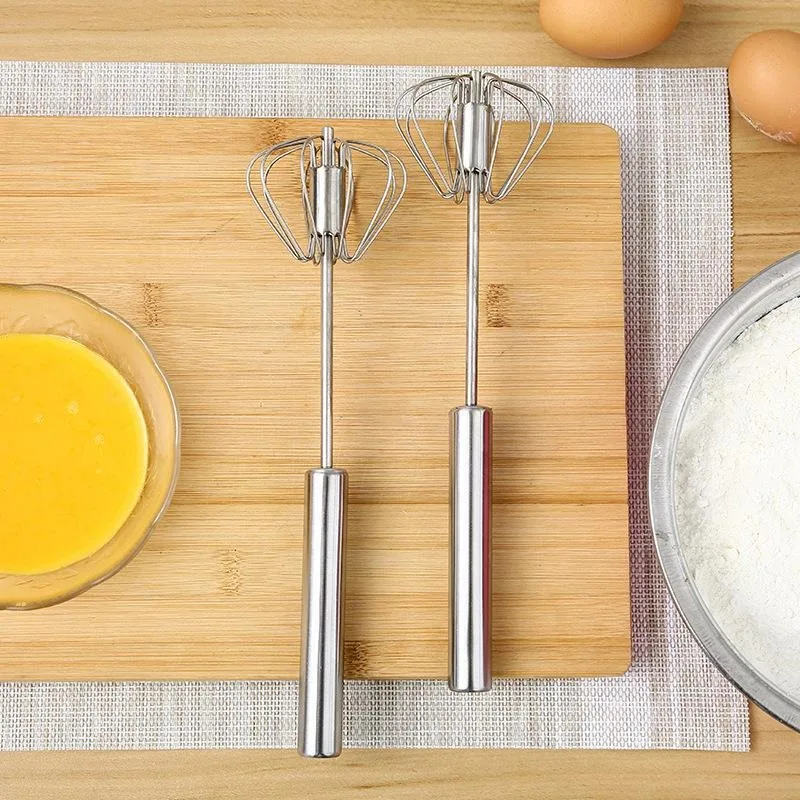 الفولاذ المقاوم للصدأ خفقت دليل اثارة عصا كريم زبدة الخفق أدوات شبه التلقائي أدوات المطبخ الخبز #5