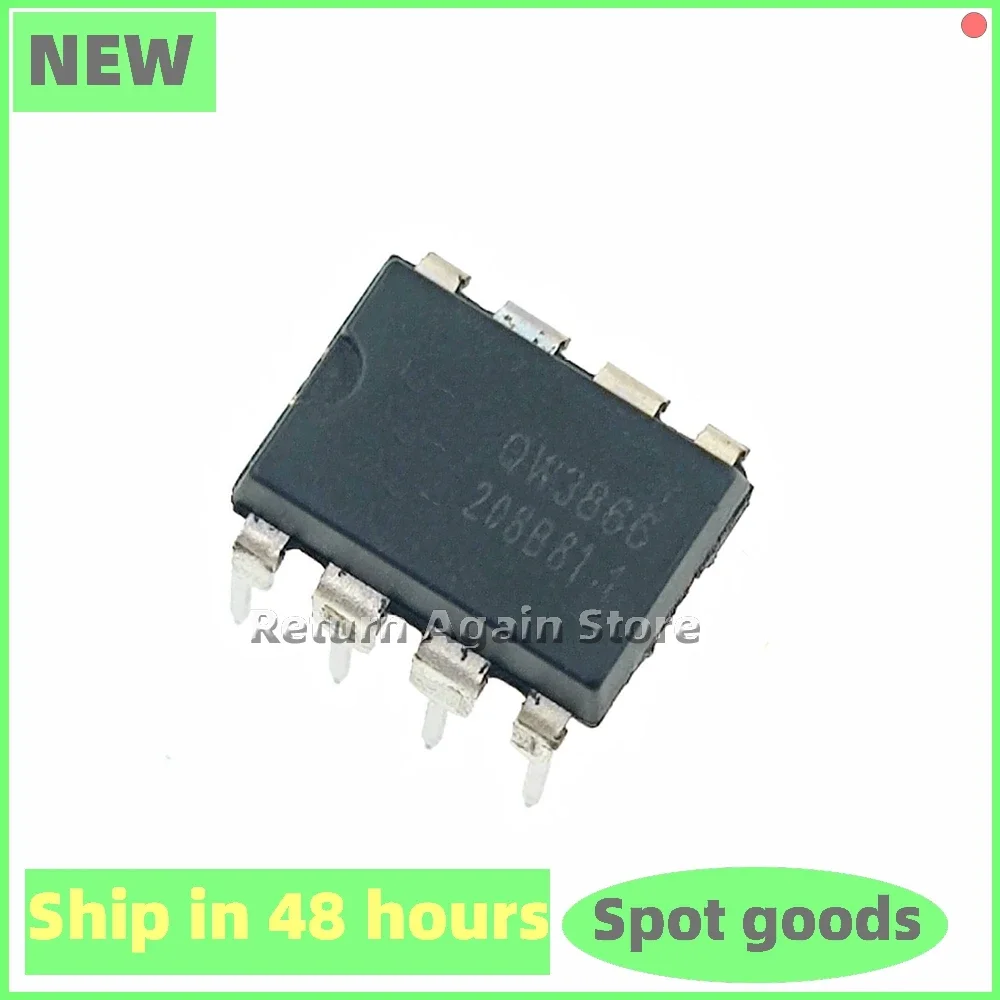 10PCS/LOT QW3866 Commonly Used MOSFET Automotive Intelligent Power Supply Chip DIP-8 New Original