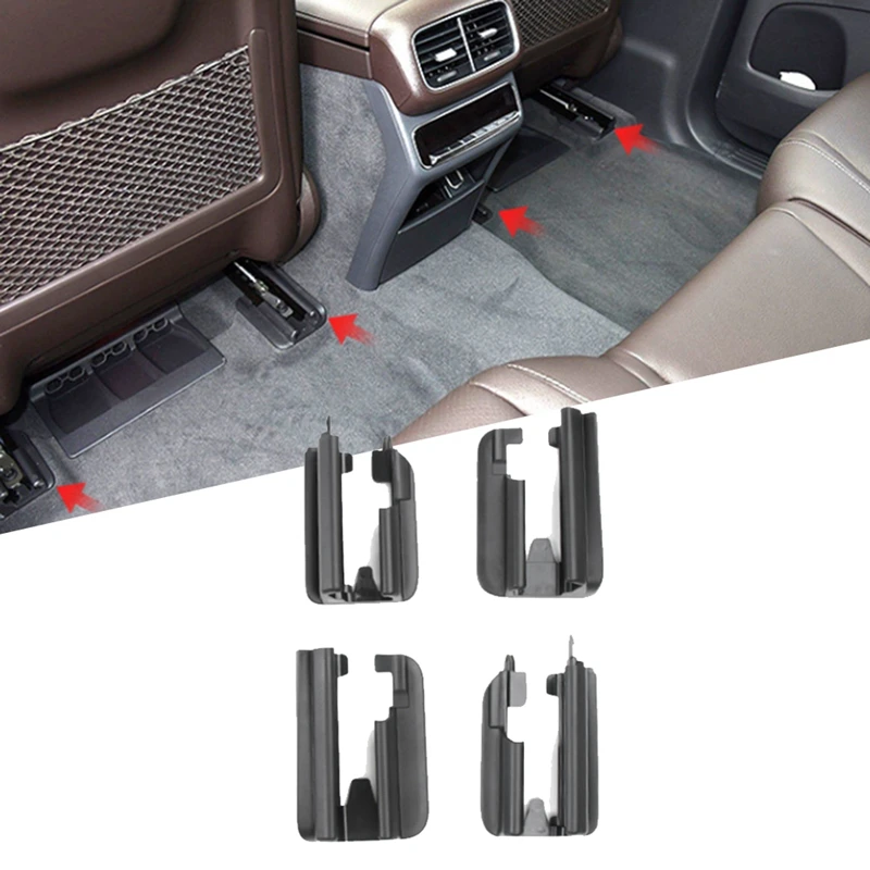 Car Seat Rail Guide Cover Track Cover Guard For Mercedes-Benz GLE GLS W167 2020-2024 Car Accessories