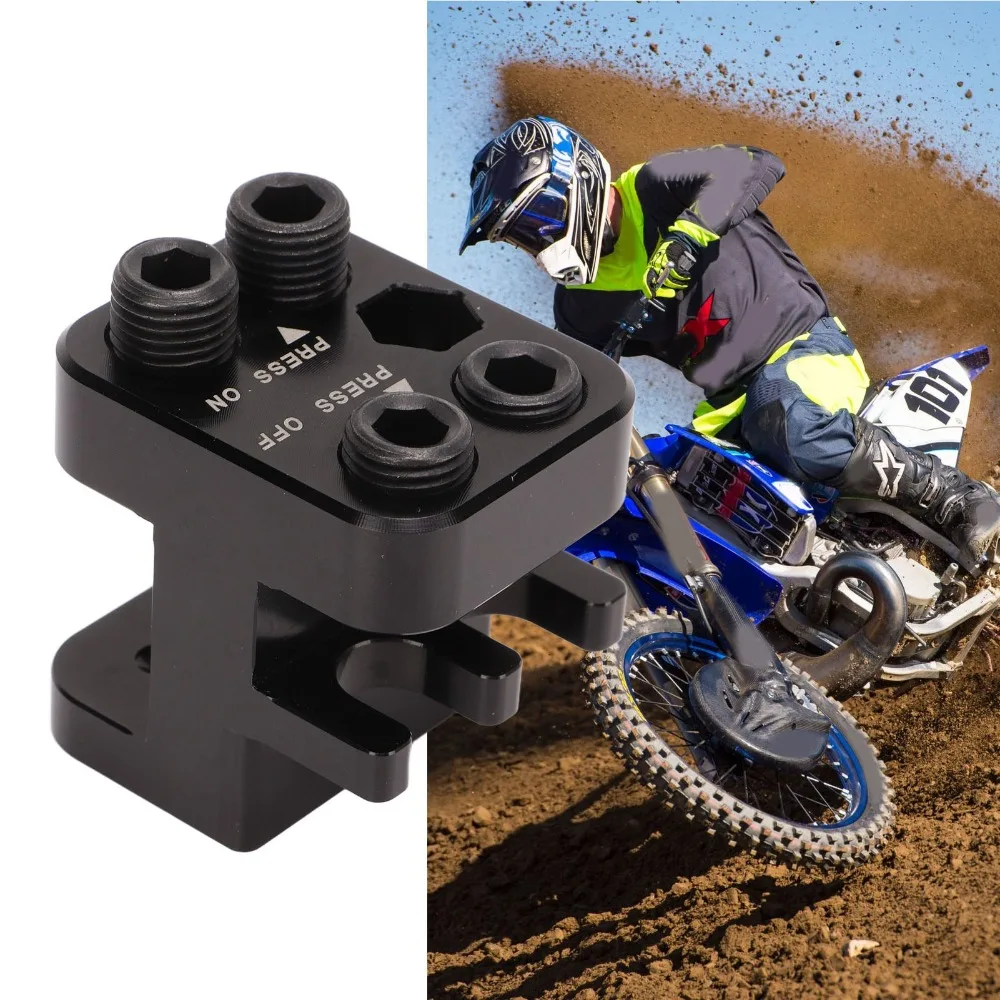 

Clip-Style Chains Chain Press Tool Black Allen Wrench Motorcycle Chain Tool Chain Rivet Tool for 520 Chain /525 Chain/ 530 Chain